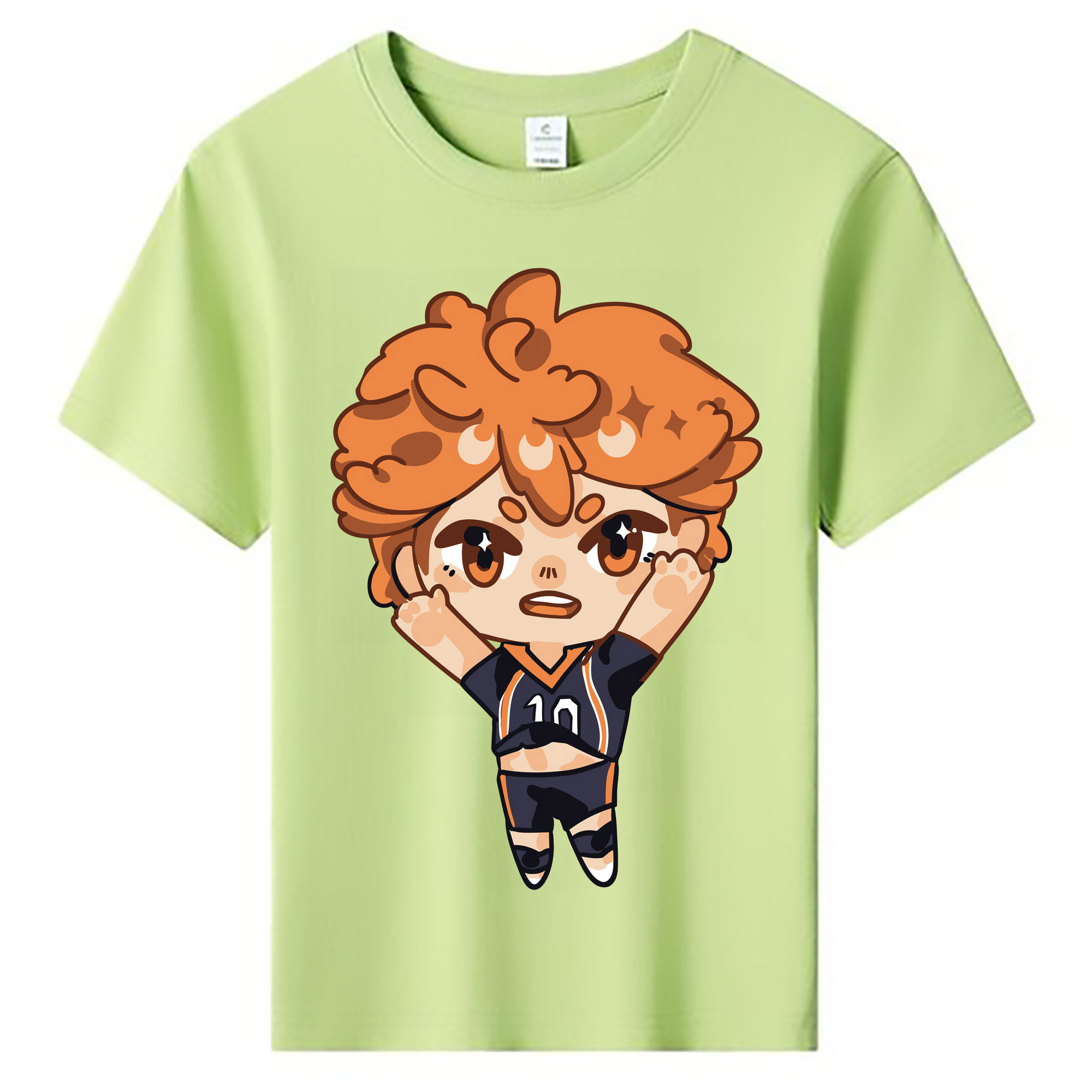 （画像用） ハイキュー!! Haikyu!! 綿100％キッズTシャツ（フロントプリント）
